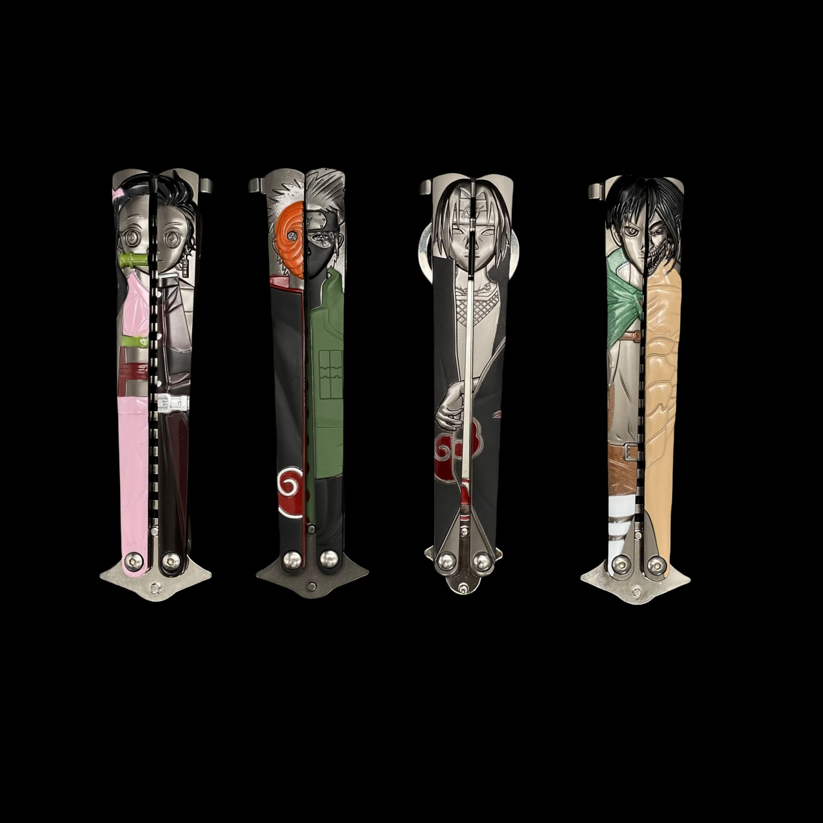 High Quality ACG Balisong Fan Art Mystery Prize 4 in 1 Pack - Tophatter Daily Deals