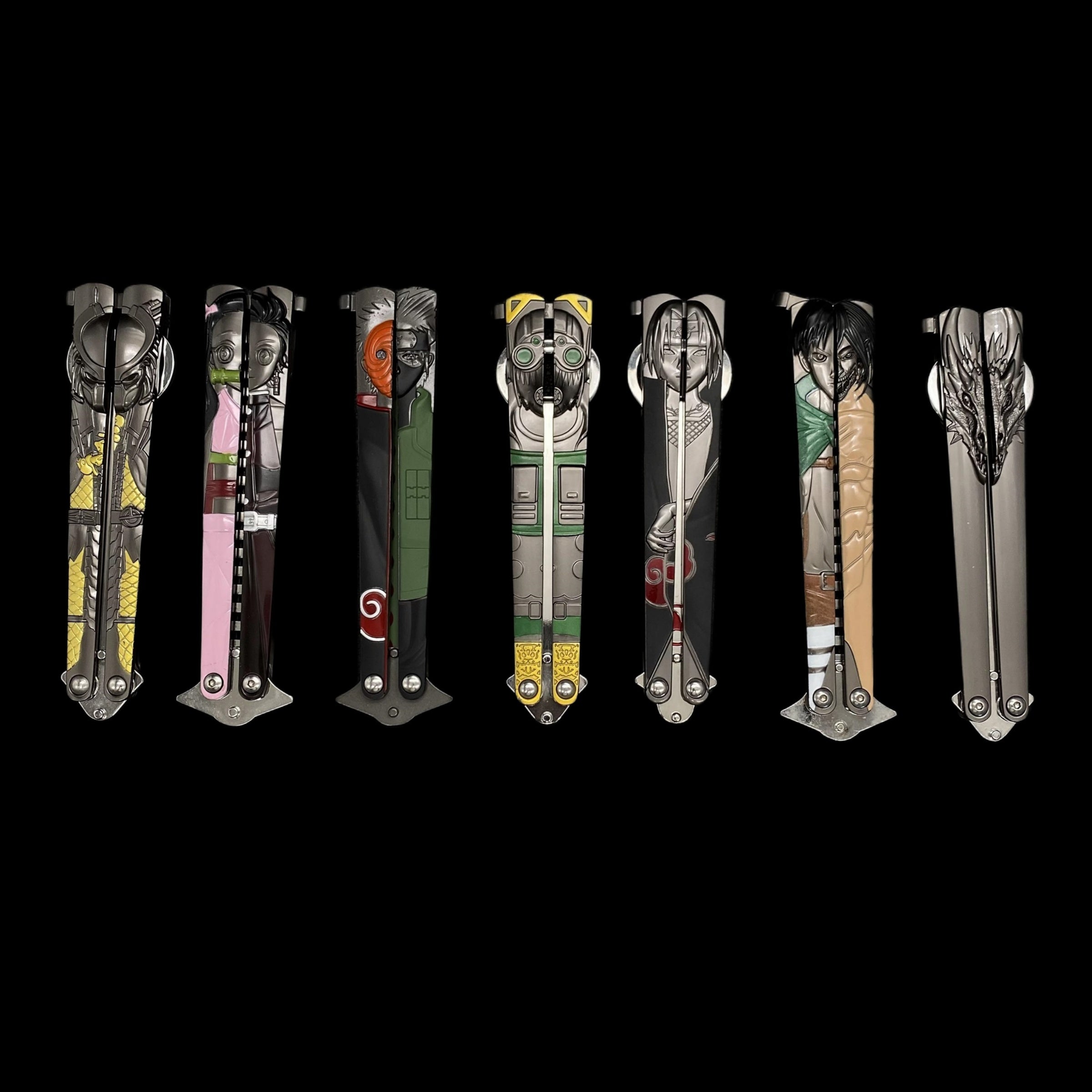 High Quality ACG Balisong Fan Art Mystery Prize 7 in 1 Pack - Tophatter Daily Deals