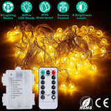 Ball LED Globe String Lights String & Fairy Lights - Tophatter Daily Deals