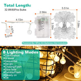 Ball LED Globe String Lights String & Fairy Lights - Tophatter Daily Deals