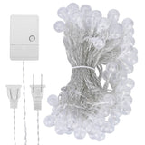 Ball LED Globe String Lights Plug LED String Lights - Tophatter Daily Deals