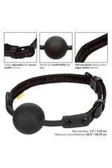 Cal Exotics - Boundless - Ball Gag - Black BDSM - Tophatter Daily Deals