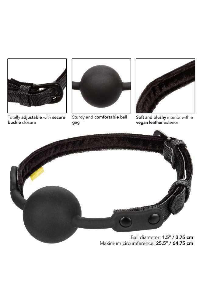 Cal Exotics - Boundless - Ball Gag - Black BDSM - Tophatter Daily Deals