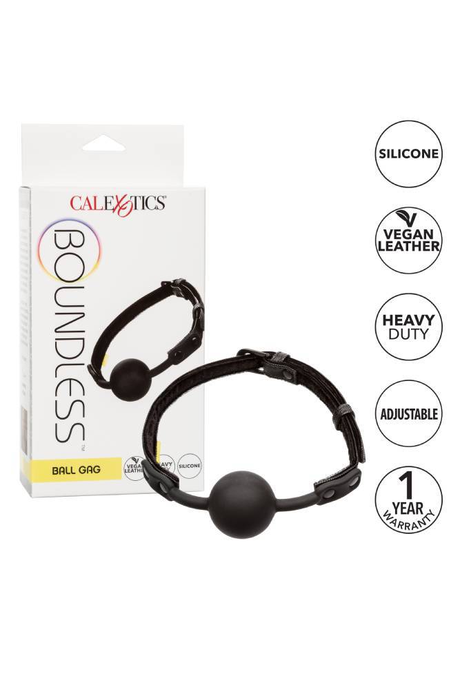 Cal Exotics - Boundless - Ball Gag - Black BDSM - Tophatter Daily Deals