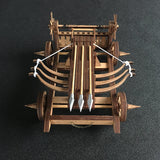 AM020 Wuhou Chariot Three Kingdoms Zhuge Liang Three Arrows Crossbow Ballista 3D Mechanical Model Kit - Tophatter Daily Deals