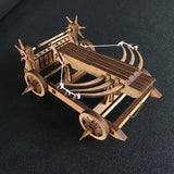 AM020 Wuhou Chariot Three Kingdoms Zhuge Liang Three Arrows Crossbow Ballista 3D Mechanical Model Kit - Tophatter Daily Deals