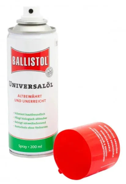 BALLISTOL UNIVERSAL OIL SPRAY - 200ML - Tophatter's Army Deals CLEANING EQUIPMENT - Tophatter Daily Deals