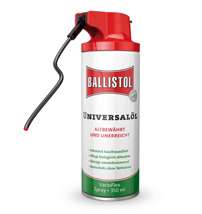 BALLISTOL UNIVERSAL OIL VARIOFLEX AEROSOL - 350ML - Tophatter's Army Deals CLEANING EQUIPMENT - Tophatter Daily Deals