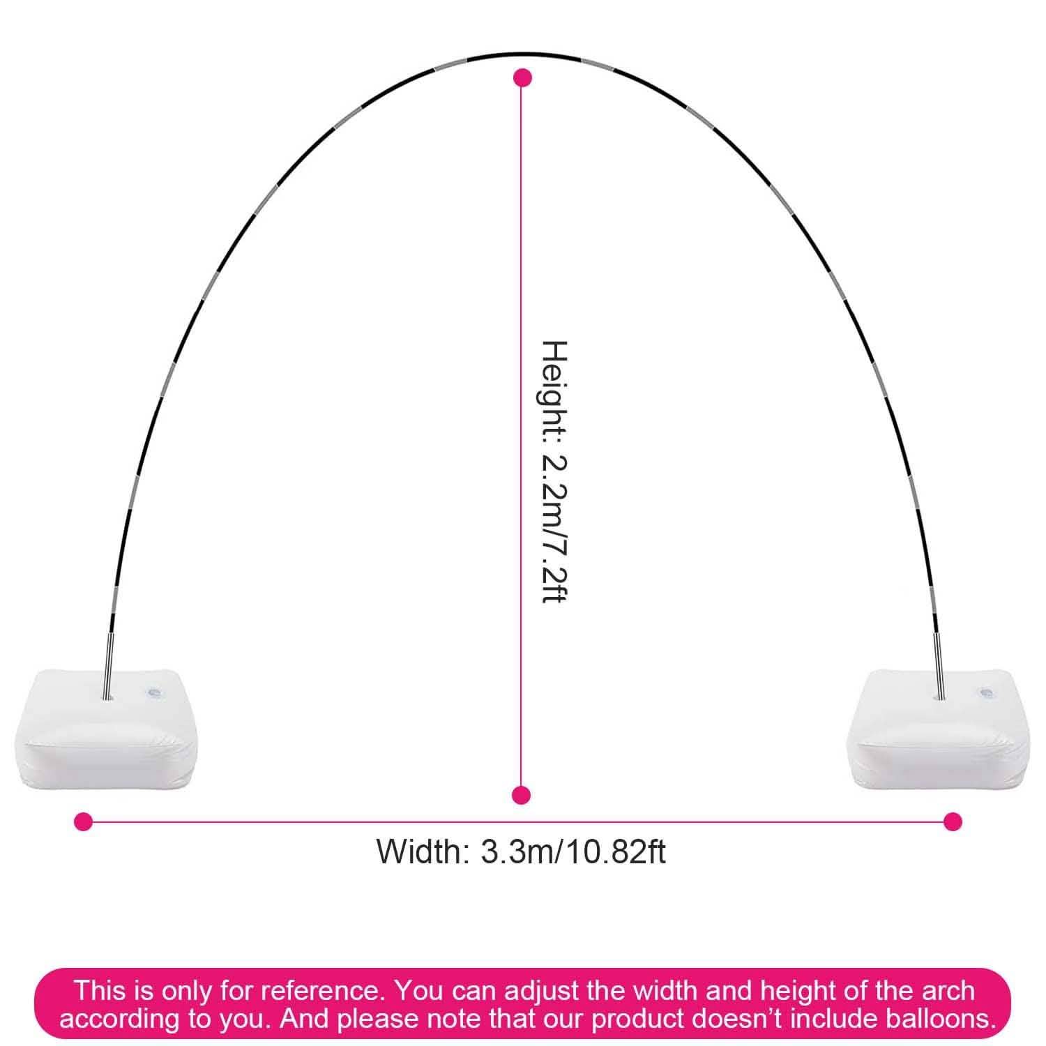 Balloon Arch Stand Kit School, Office & Art Supplies - Tophatter Daily Deals