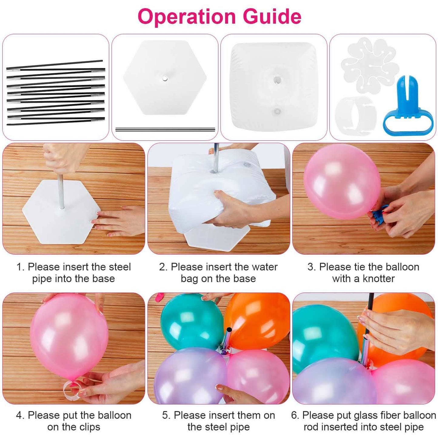 Balloon Arch Stand Kit School, Office & Art Supplies - Tophatter Daily Deals