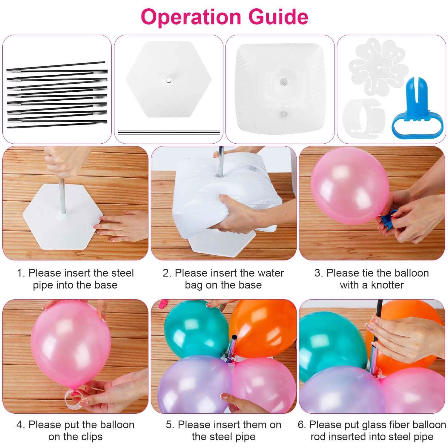 Balloon Arch Stand Kit School, Office & Art Supplies - Tophatter Daily Deals