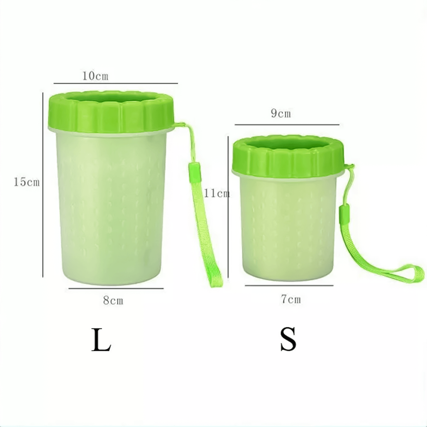 Dog Feet Cleaner - Portable Pet Foot Washer Cup Dog Cat Cleaner Paw Clean Brush Cup Quickly Wash Pet Products - Tophatter Daily Deals