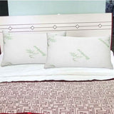 Bamboo Hypoallergenic Memory Foam Pillow Bedding - Tophatter Daily Deals