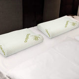 Bamboo Memory Foam Sleep Pillow Bedding - Tophatter Daily Deals