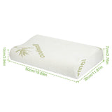 Bamboo Memory Foam Sleep Pillow Bedding - Tophatter Daily Deals
