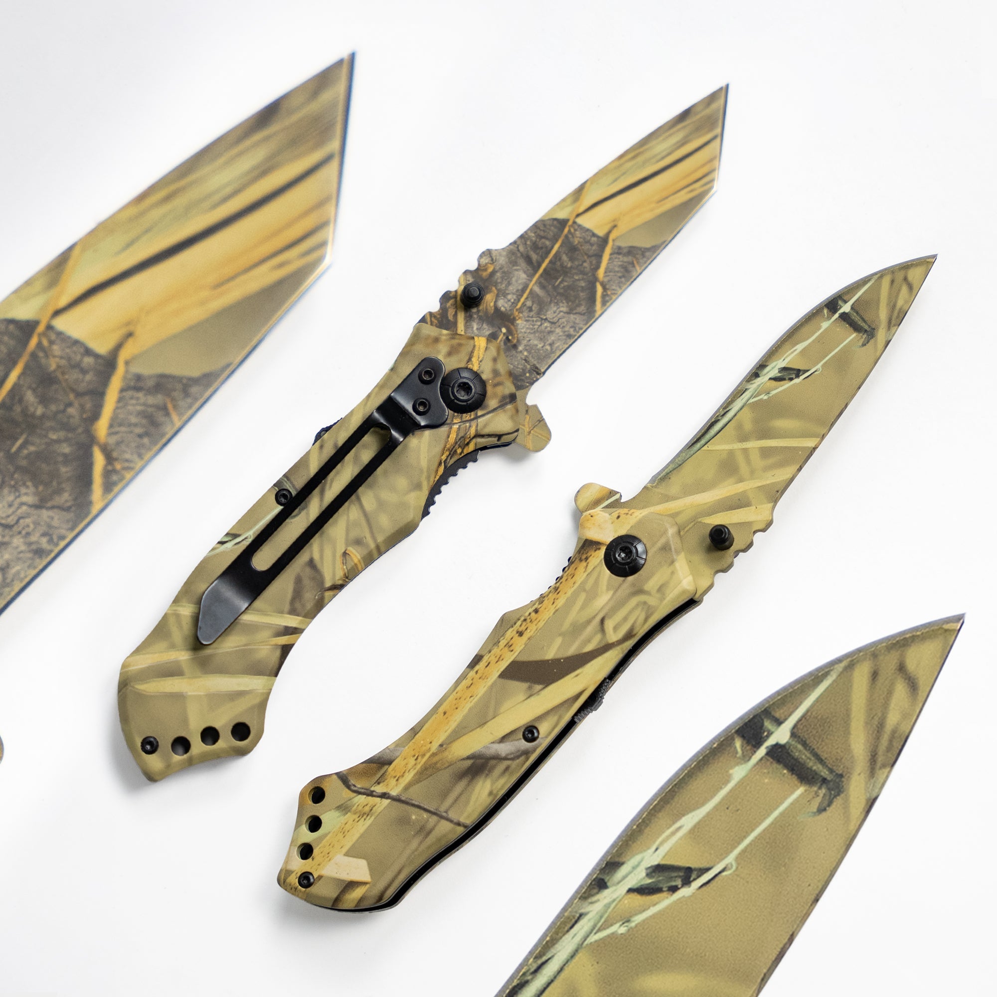 Fire and Steel - Bamboo Forest Folding Knife Fire and Steel Exclusive - Tophatter Daily Deals
