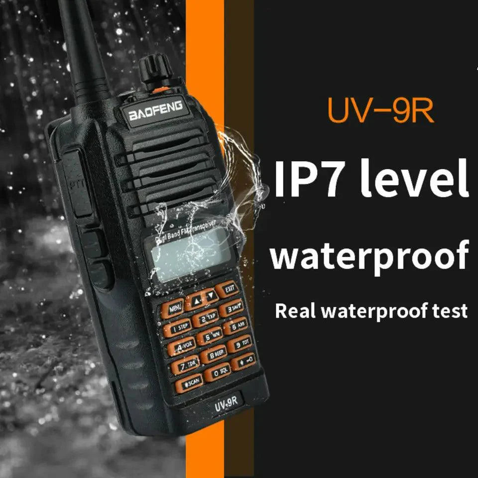 BAOFENG UV-9R UHF/VHF TRANSCEIVER RADIO - Tophatter's Army Deals GADGETS - Tophatter Daily Deals