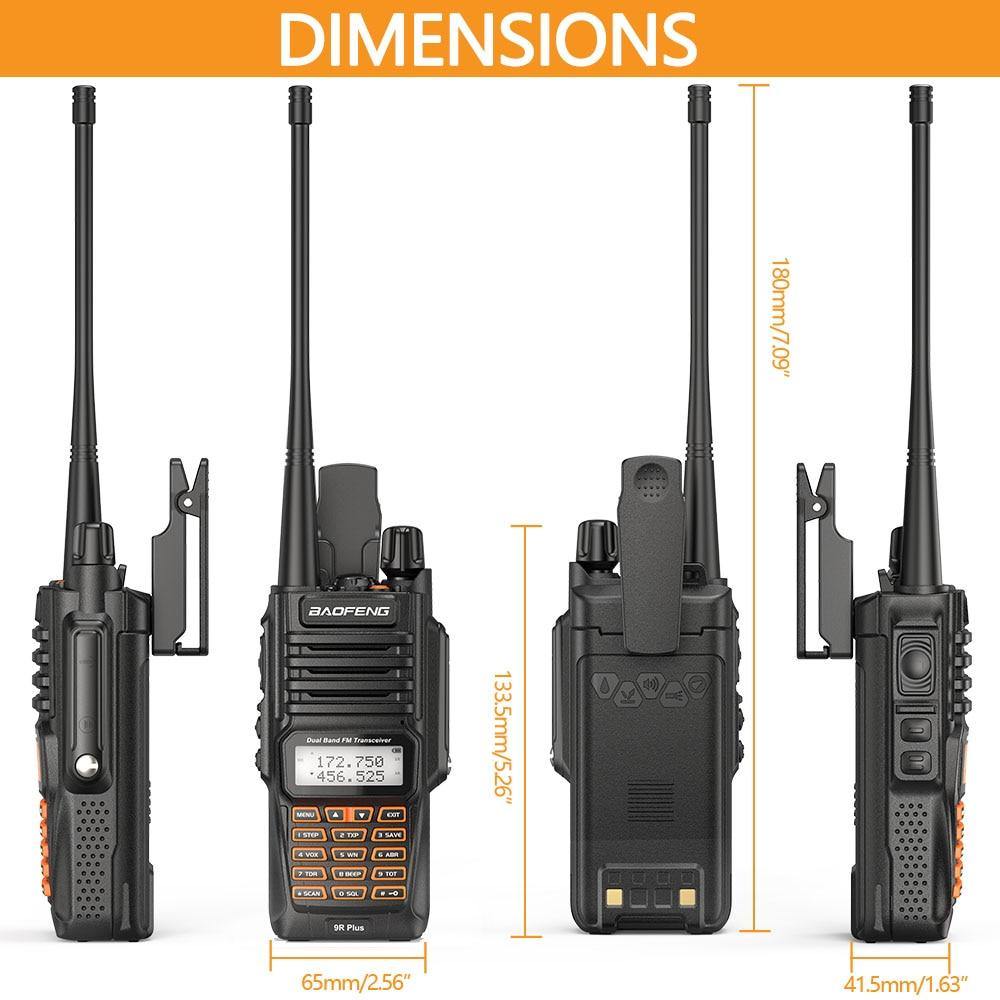 BAOFENG UV-9R UHF/VHF TRANSCEIVER RADIO - Tophatter's Army Deals GADGETS - Tophatter Daily Deals