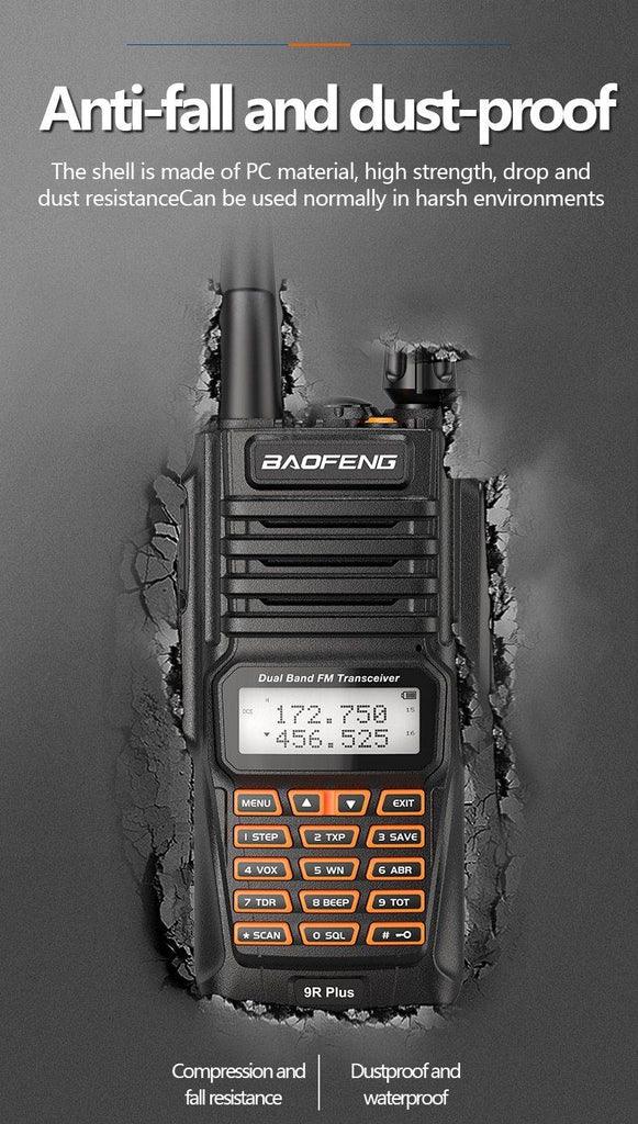 BAOFENG UV-9R UHF/VHF TRANSCEIVER RADIO - Tophatter's Army Deals GADGETS - Tophatter Daily Deals
