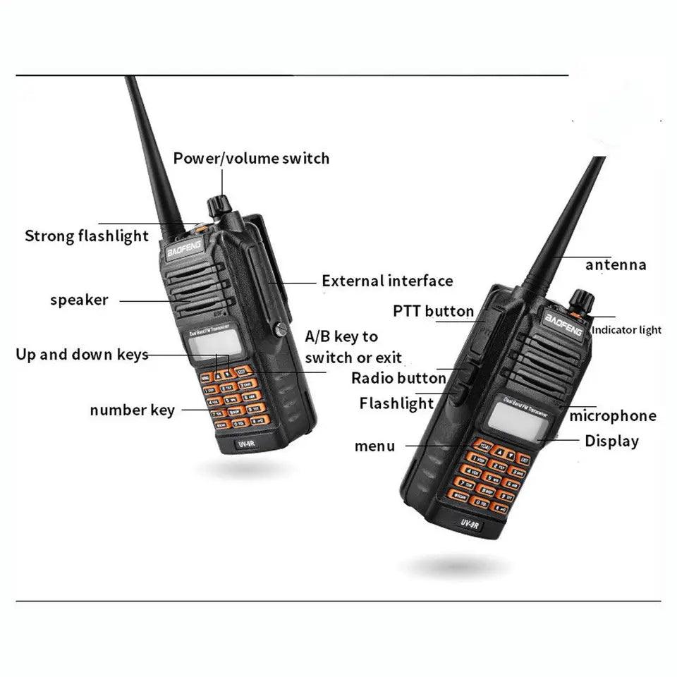 BAOFENG UV-9R UHF/VHF TRANSCEIVER RADIO - Tophatter's Army Deals GADGETS - Tophatter Daily Deals