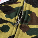 Camouflage Thin Hooded Zipper Jacket Shark Jacket Men's Outerwear - Tophatter Daily Deals
