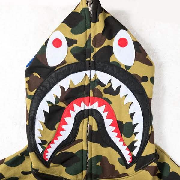 Camouflage Thin Hooded Zipper Jacket Shark Jacket Men's Outerwear - Tophatter Daily Deals