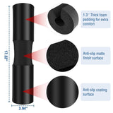Barbell Pad Support Squat Bar Foam Cover Fitness & Exercise - Tophatter Daily Deals