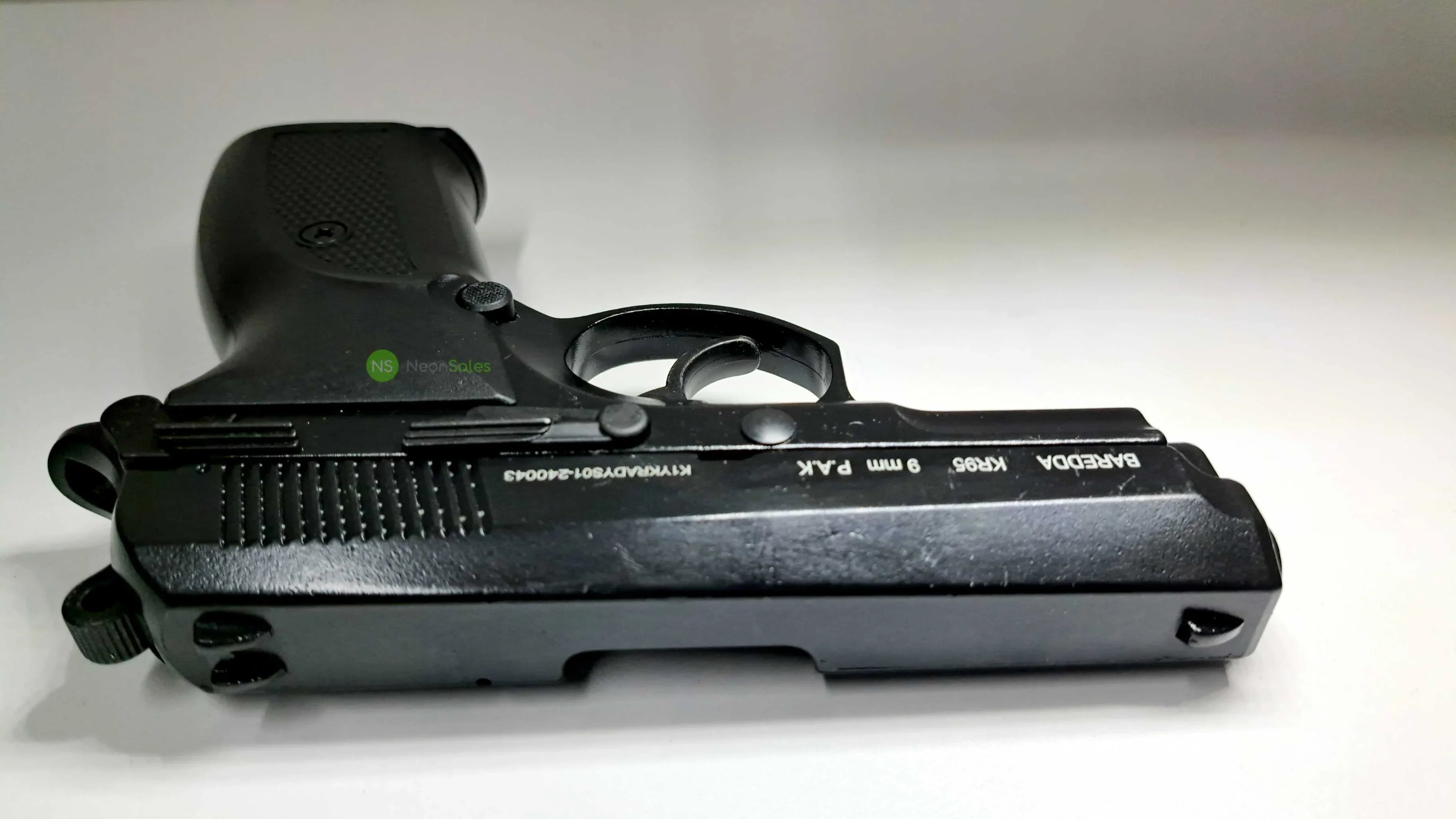 BAREDDA KR95 BLANK GUN - BLACK - Tophatter's Army Deals BLANK GUNS - Tophatter Daily Deals