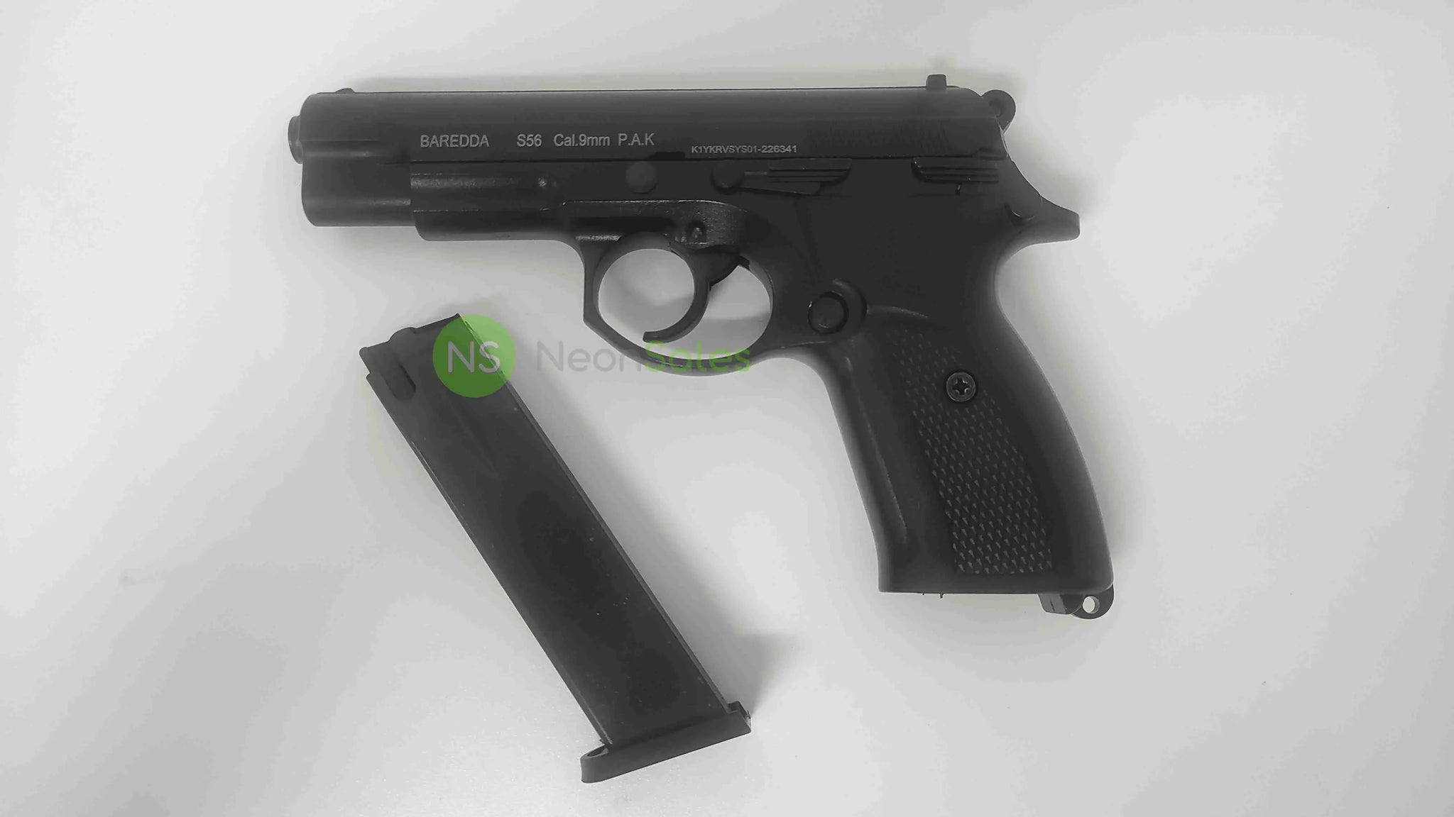 BAREDDA S56 BLACK + 10 BLANKS + HOLSTER - Tophatter's Army Deals COMBOS - Tophatter Daily Deals