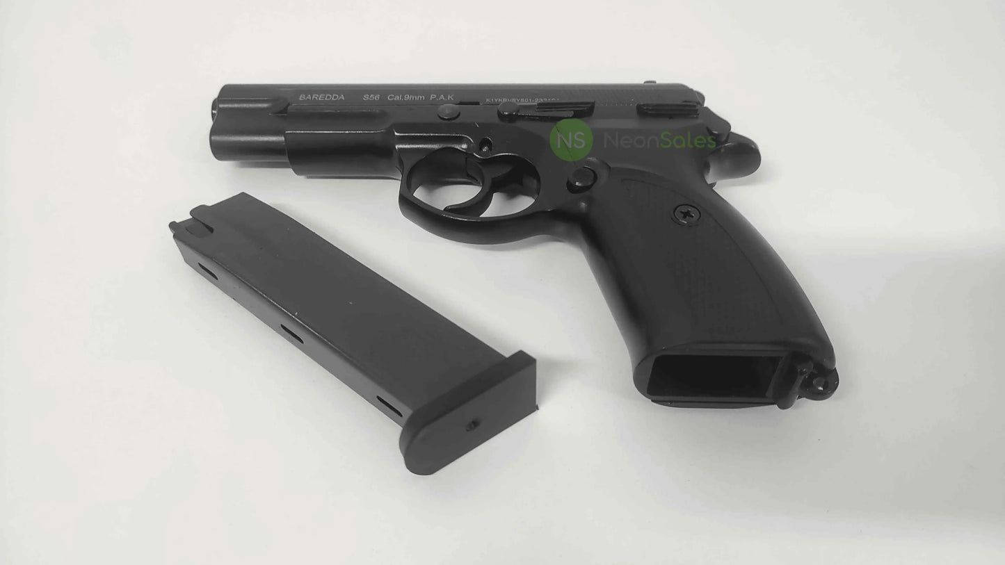 BAREDDA S56 BLACK + 10 BLANKS + HOLSTER - Tophatter's Army Deals COMBOS - Tophatter Daily Deals