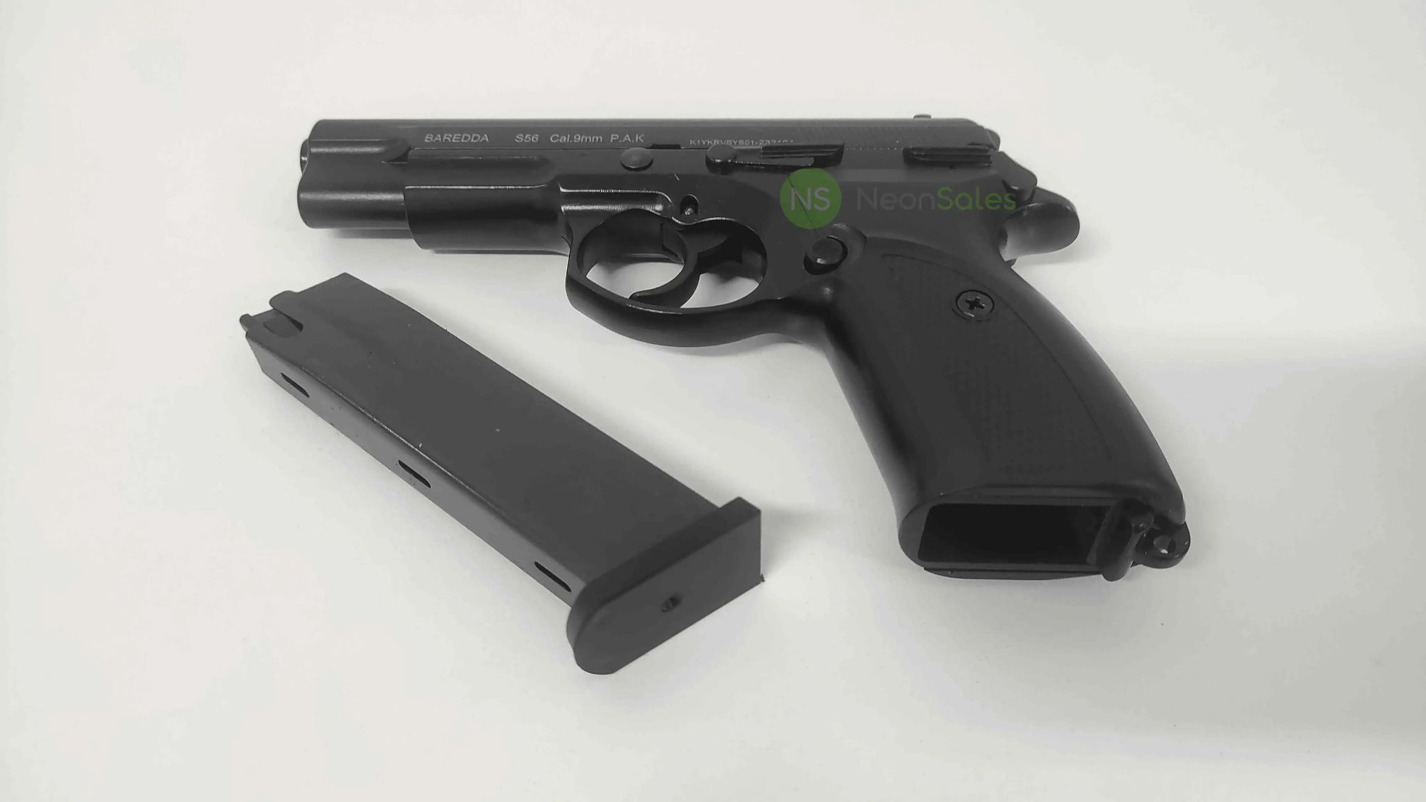 BAREDDA S56 BLACK + 10 BLANKS + HOLSTER - Tophatter's Army Deals COMBOS - Tophatter Daily Deals