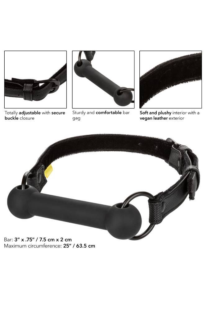 Cal Exotics - Boundless - Bar Gag - Black BDSM - Tophatter Daily Deals