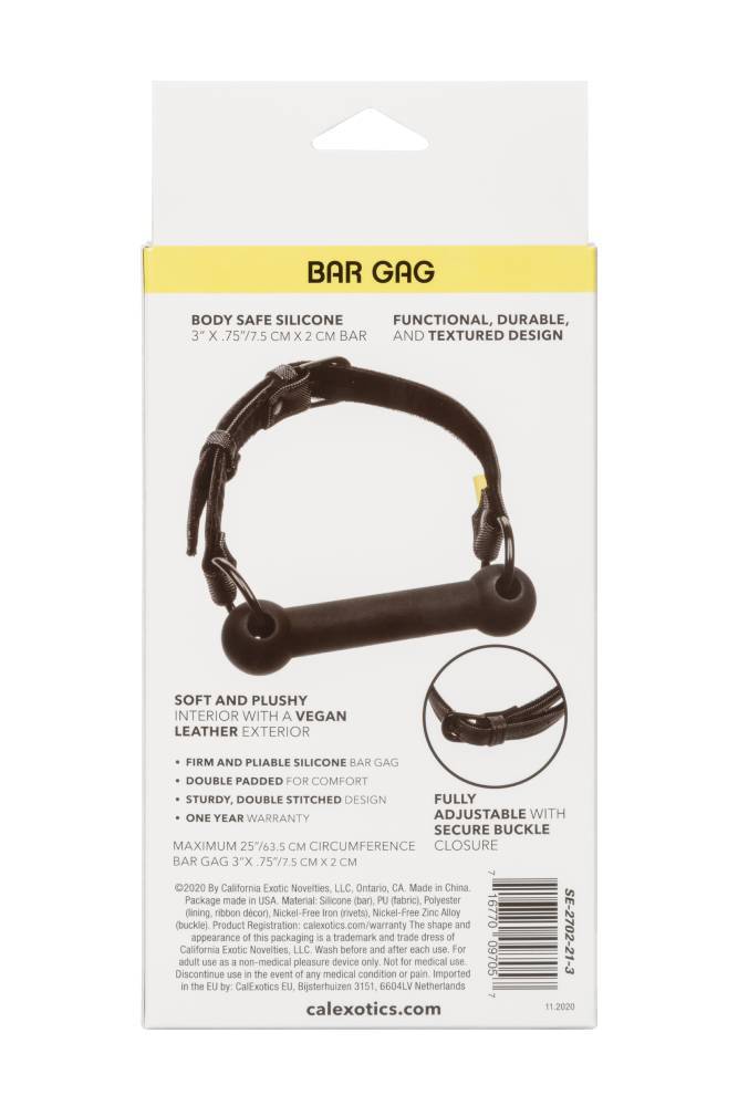 Cal Exotics - Boundless - Bar Gag - Black BDSM - Tophatter Daily Deals