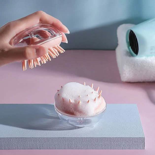 Bath Ball Massage Shampoo Brush Bath - Tophatter Daily Deals