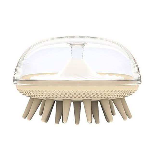 Bath Ball Massage Shampoo Brush Yellow Bath - Tophatter Daily Deals