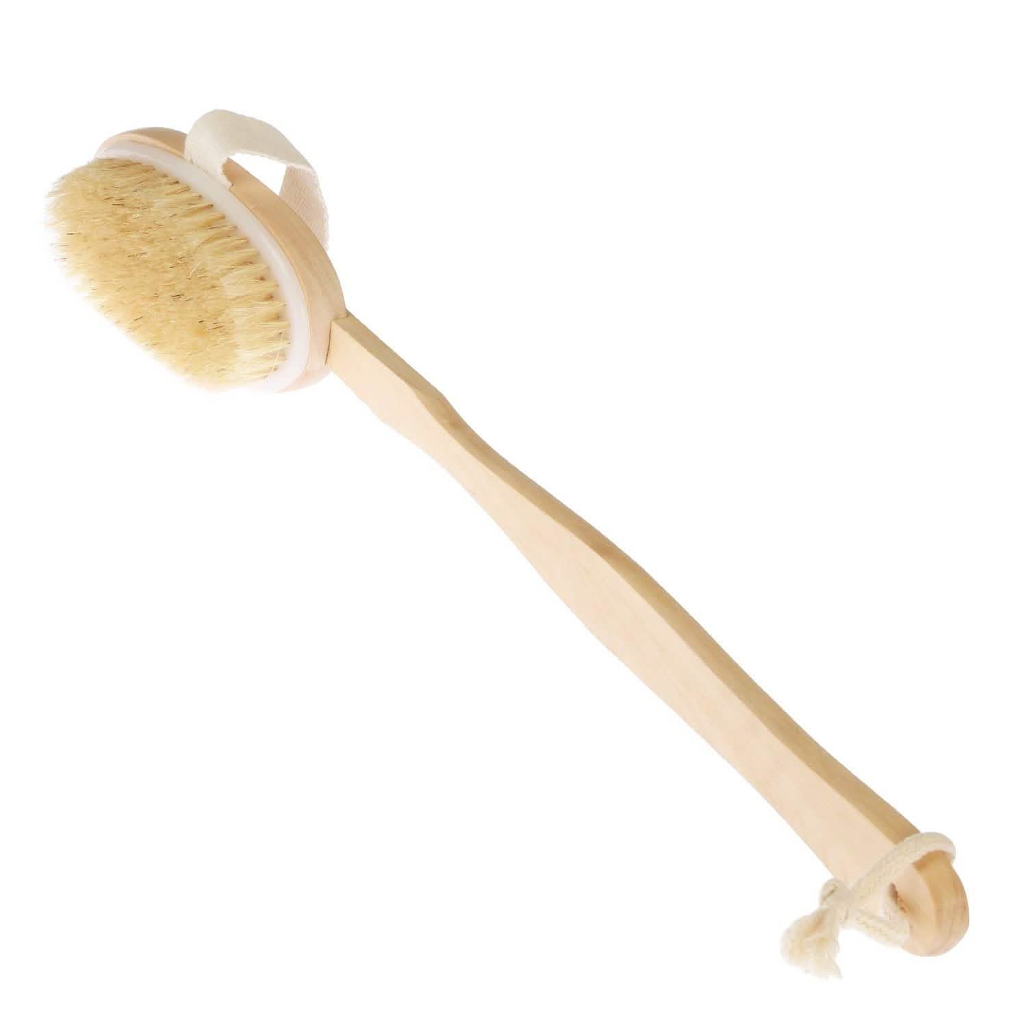 Bath Brush 15" Shower Body Back Scrubber Bath - Tophatter Daily Deals