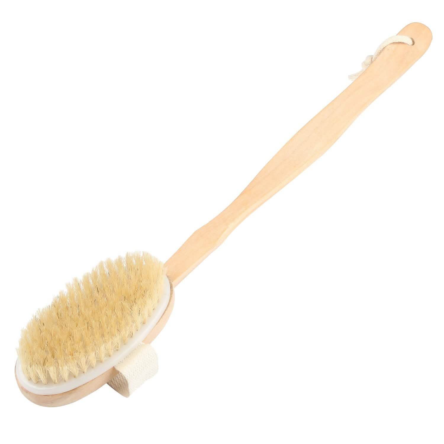 Bath Brush 15" Shower Body Back Scrubber Bath - Tophatter Daily Deals