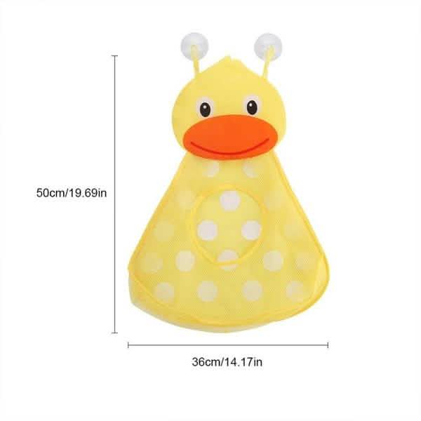 Bath Toy Organizer Net Bathtub Shower Bag Baby Gear - Tophatter Daily Deals