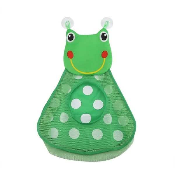Bath Toy Organizer Net Bathtub Shower Bag Green Baby Gear - Tophatter Daily Deals