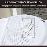 Best Bath Pillow UK - Full Body Spa Bath Pillow Mat, Bathtub Mattress Cushion with 30 Suction Cups, Comfort Support Your Head, Neck and Back Bath Pillows - Tophatter Daily Deals