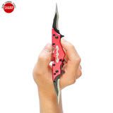 Batman Batarang Folding Knife Red Movie Sword - Tophatter Daily Deals
