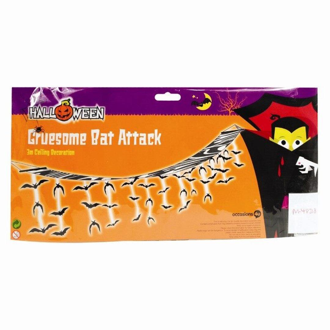 Bat Decorations for Halloween - 3M Halloween Hanging Bats Ceiling Bat Wall Decoration Horror Haunted House Scene Festive & Franchise - Tophatter Daily Deals