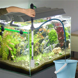 Battery-Operated Aquarium Vacuum Gravel Cleaner Pet Supplies - Tophatter Daily Deals