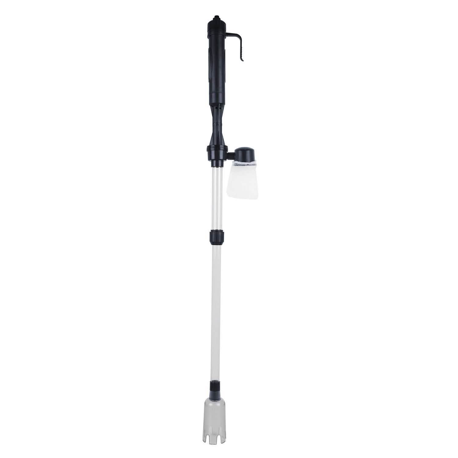 Battery-Operated Aquarium Vacuum Gravel Cleaner Pet Supplies - Tophatter Daily Deals