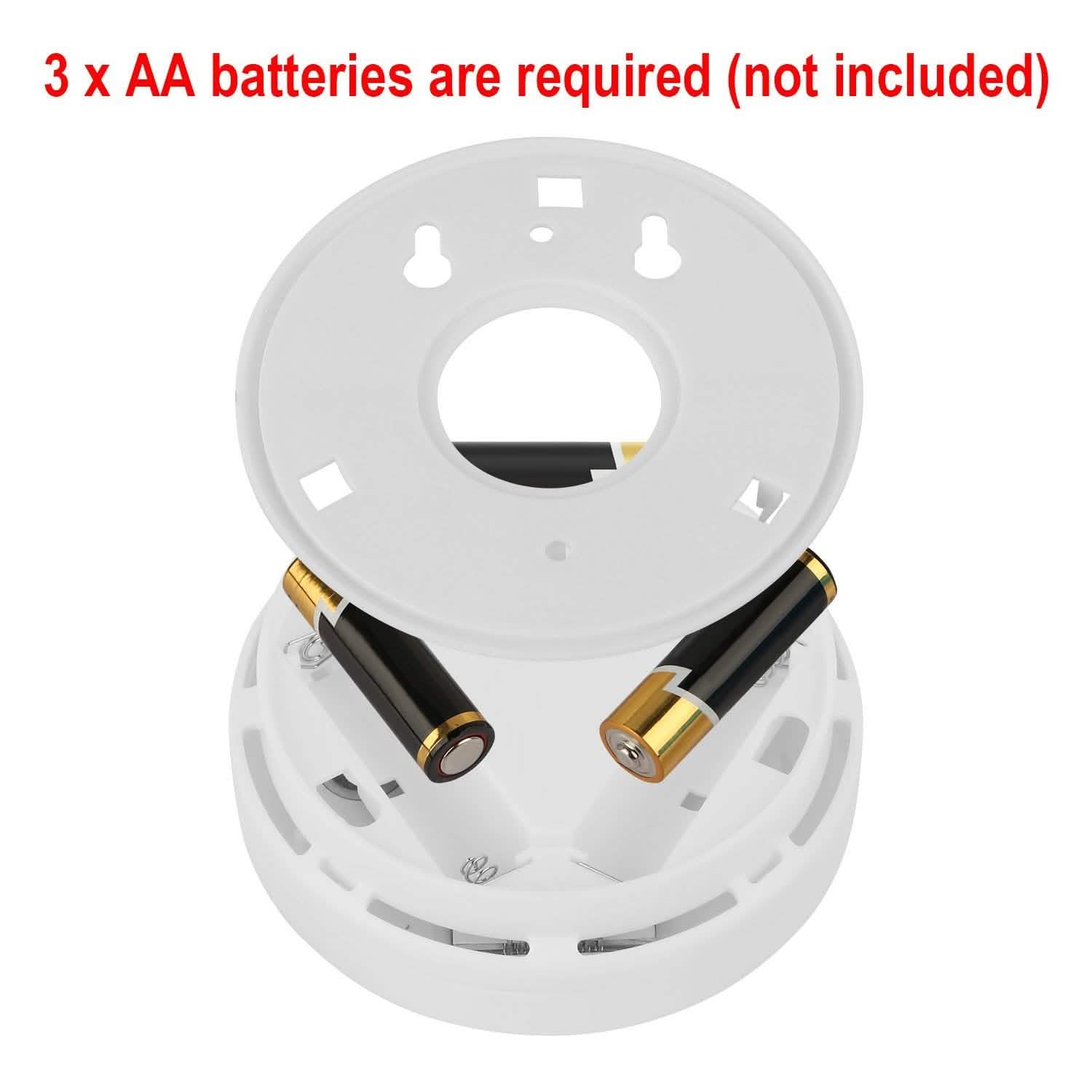 Battery Operated Carbon Monoxide Sensor Alarm Household Appliances - Tophatter Daily Deals
