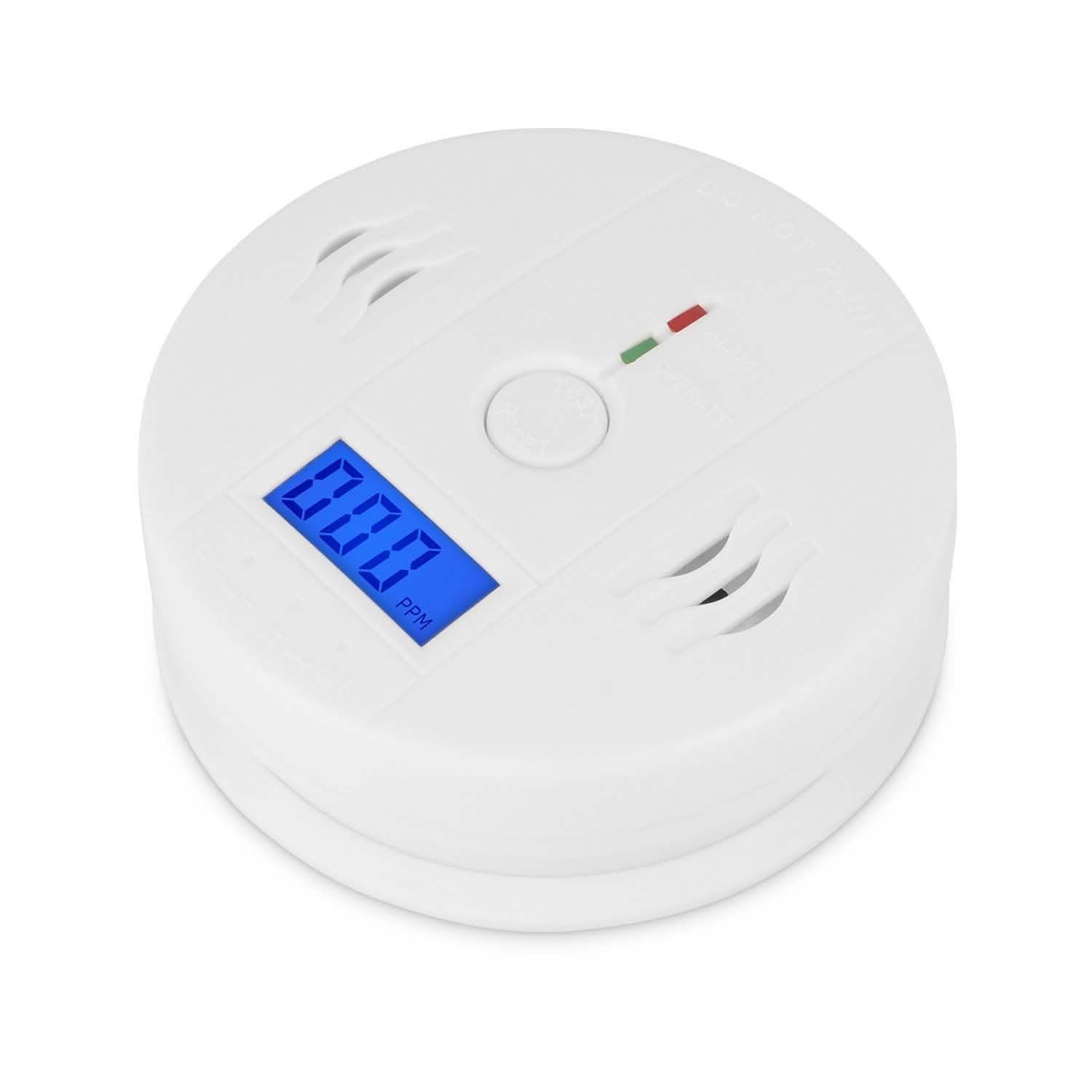 Battery Operated Carbon Monoxide Sensor Alarm Household Appliances - Tophatter Daily Deals