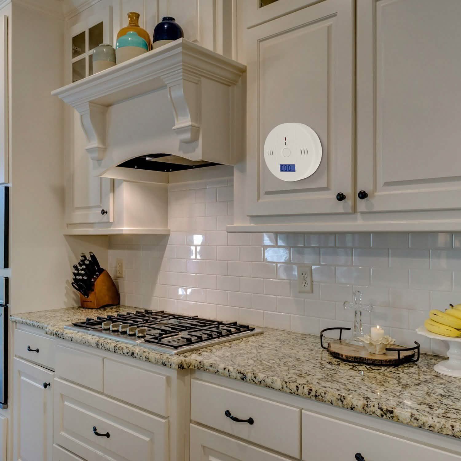 Battery Operated Carbon Monoxide Sensor Alarm Household Appliances - Tophatter Daily Deals