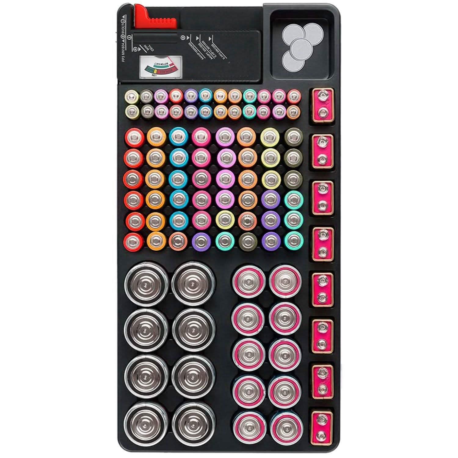 Battery Organizer Storage Case Batteries & Power Accessories - Tophatter Daily Deals