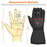 Battery Powered USB Touchscreen Thermal Gloves Outdoor Recreation - Tophatter Daily Deals