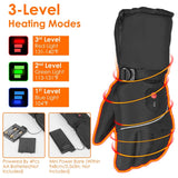 Battery Powered USB Touchscreen Thermal Gloves Outdoor Recreation - Tophatter Daily Deals